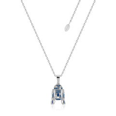 Couture Kingdom Star Wars R2-D2 Enamel Necklace