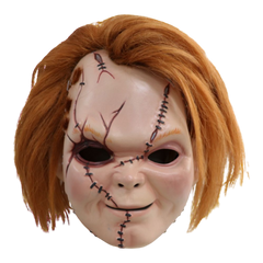 Child's Play 6: Curse of Chucky - Chucky Scarred Plastic Maskw/Hair