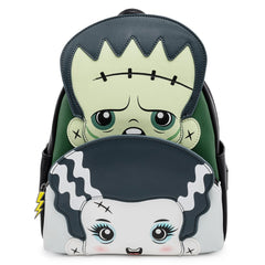 Loungfly Universal Monsters Frankenstein and Bride Backpack