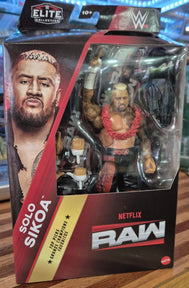 WWE Elite Top Picks Solo Sikoa Action Figure Netflix Raw