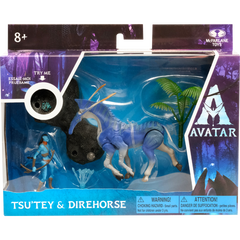 McFarlane Avatar World Of Pandora  Tsu’Tey & Direhorse