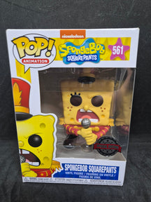 Funko pop! Vinyl Spongebob Squarepants Vinyl Figure (Band outfit)