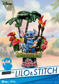 Beast Kingdom D Stage Lilo & Stitch Stitch