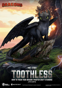 Beast Kingdom Master Craft How to Train Your Dragon Standing Toothless