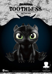 Beast Kingdom Piggy Bank Vinyl How to Train Your  Dragon Toothless