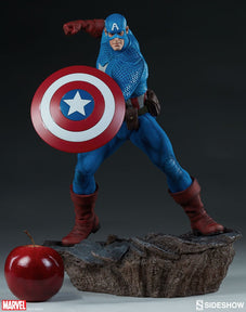 Avengers Assemble 15 Inch Statue Figure - Captain America Sideshow 200355