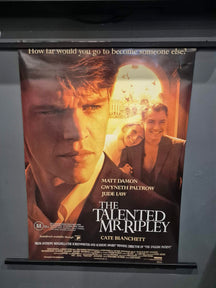 The Talented Mr Ripley - original movie release poster single sided