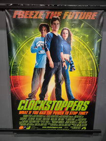 Clockstoppers - Cinema Release Double Sided One-Sheet Movie Poster 27” x 40”