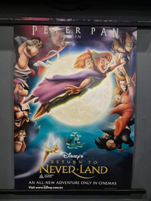 Return to Neverland - Cinema Release Double Sided One-Sheet Movie Poster