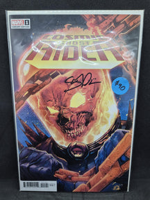Cosmic Ghost Rider comic signed by author Stephanie Phillips with COA