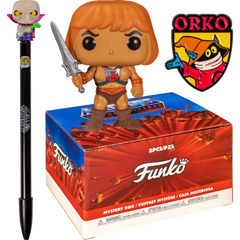 Funko Pop Vinyl Masters of the Universe FUNKO POP and T Shirt Set