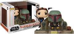 Funko Pop Vinyl Star Wars Boba Fett and Fennec on Throne #486