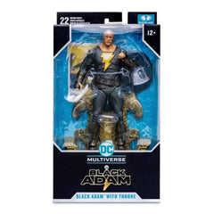 McFarlane DC Multiverse Black Adam- Black Adam With Throne