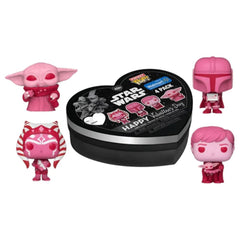 Funko Pop Vinyl Star Wars Happy Valentines Day 4 Pack