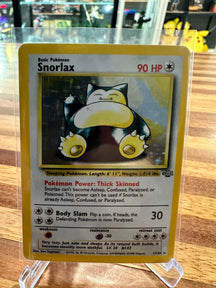 Snorlax Holo Rare Jungle Set - 11/64 Pokemon Card [1999]