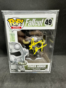 Funko Pop Vinyl Power Armor - Signed By Aaron Moten with COA