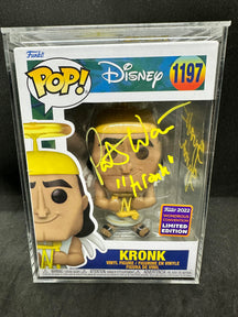 Funko Pop Vinyl Kronk #1197 - Signed By Patrick Warburton with COA