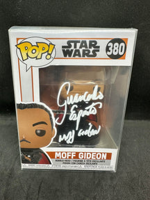 FUNKO POP VINYL - MOFF GIDEON #380 SIGNED BY GIANCARLO ESPOSITO  WITH COA SUPPLIED