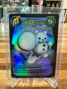 Bandai Digimon Digital D-Teector 2002 - Frigimon Foil DT42