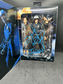 NECA TERMINATOR 2 T-1000 SIGNED BY ROBERT PATRICK