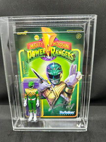 Super 7 Green Power Ranger Figurine - Signed by Tessa Rao