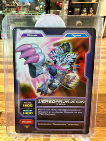 Bandai Digimon Digital Monsters 2004 - Weregarurumon Animal Foil  DM-090