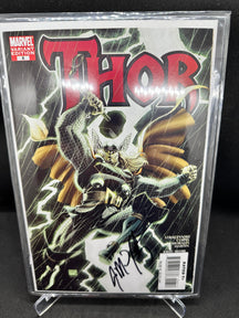 THOR MARVEL VARIANT EDITION 6- SIGNED by J. MICHAEL STRACZYNSKI