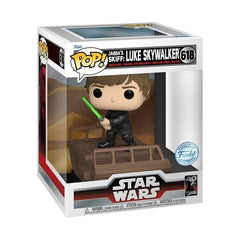 Funko Pop Vinyl Return Of The Jedi Jabba's Skiff Luke Skywalker #618